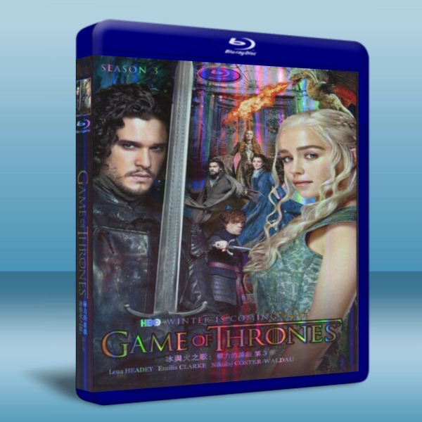 Game of Thrones 冰與火之歌：權力的游戲 第3季 [5碟]