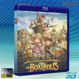(3D+2D)怪怪箱 The Boxtrolls-藍光影片50G 