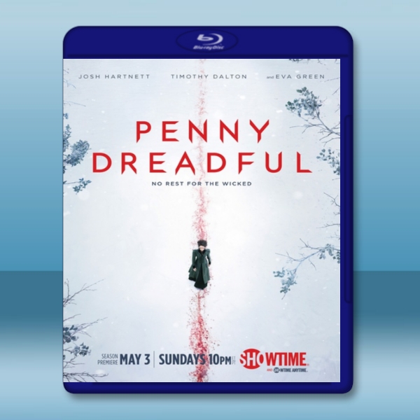 低俗怪談 Penny Dreadful 第2季 (3碟)  -藍光影片25G