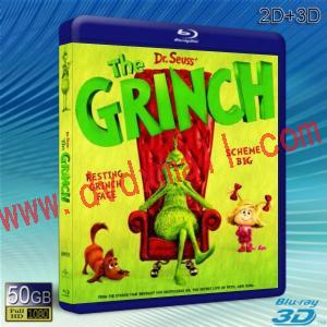  (優惠50G-2D+3D) 鬼靈精 The Grinch (2018) 藍光影片50G
