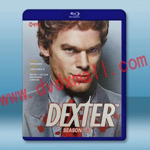  夢魘殺魔/嗜血法醫 第1-3季 Dexter S1-3 藍光25G 4碟L