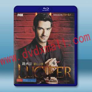  路西法/魔鬼神探 第1-2季 Lucifer S1-2 藍光25G 4碟L