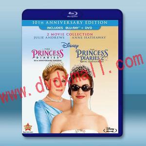 麻雀變公主 1+2 The Princess Diaries 1+2(2023)藍光25G 2碟