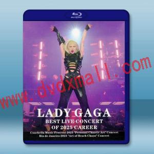LADY GAGA 職業生涯最佳現場演唱會(2025)藍光25G 2碟